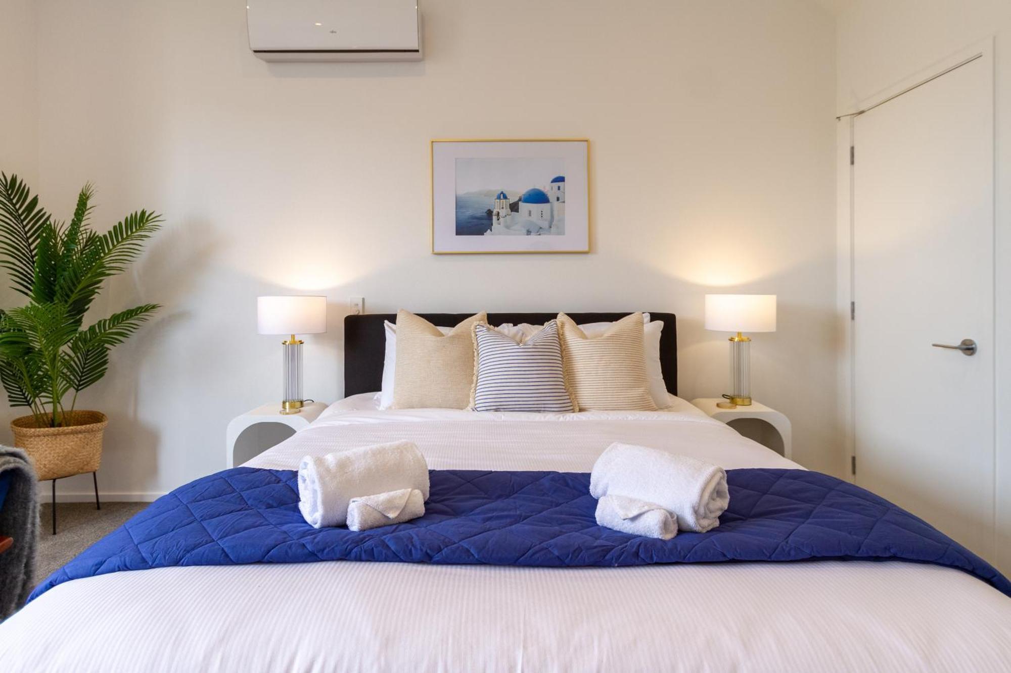 Central Christchurch Santorini Style 1Br Studio ภายนอก รูปภาพ