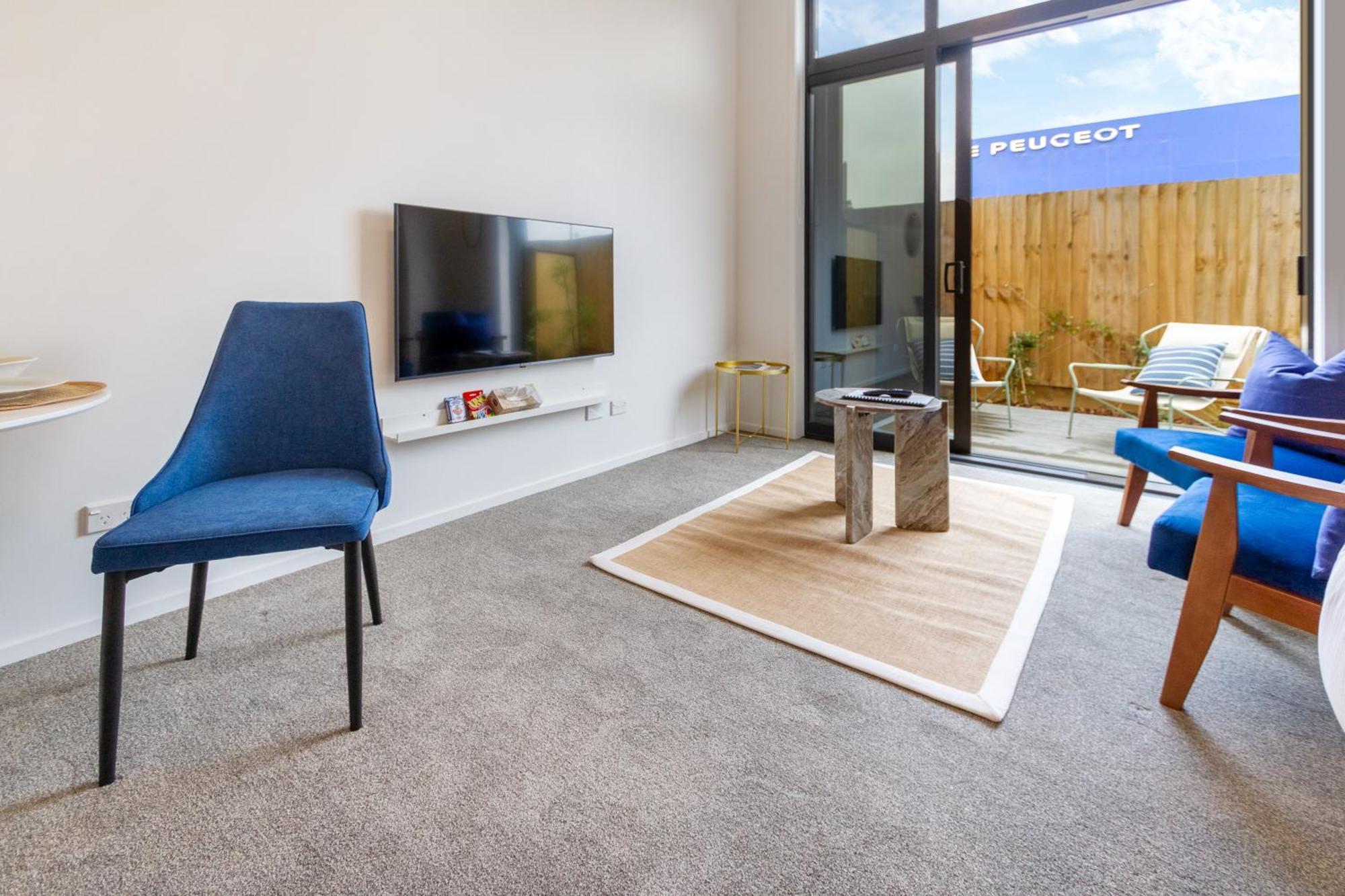 Central Christchurch Santorini Style 1Br Studio ภายนอก รูปภาพ