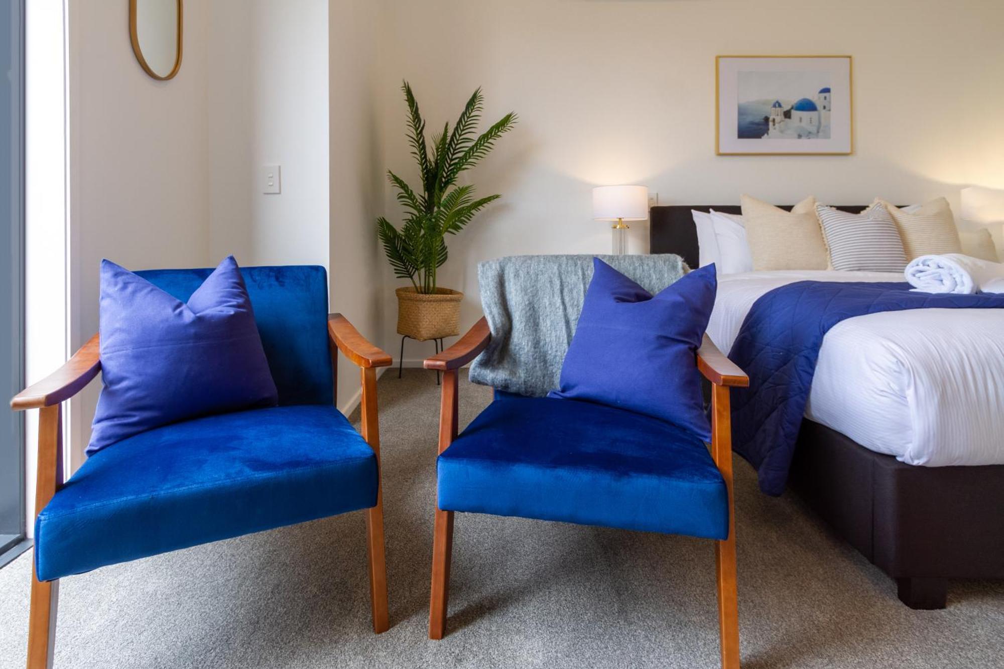 Central Christchurch Santorini Style 1Br Studio ภายนอก รูปภาพ